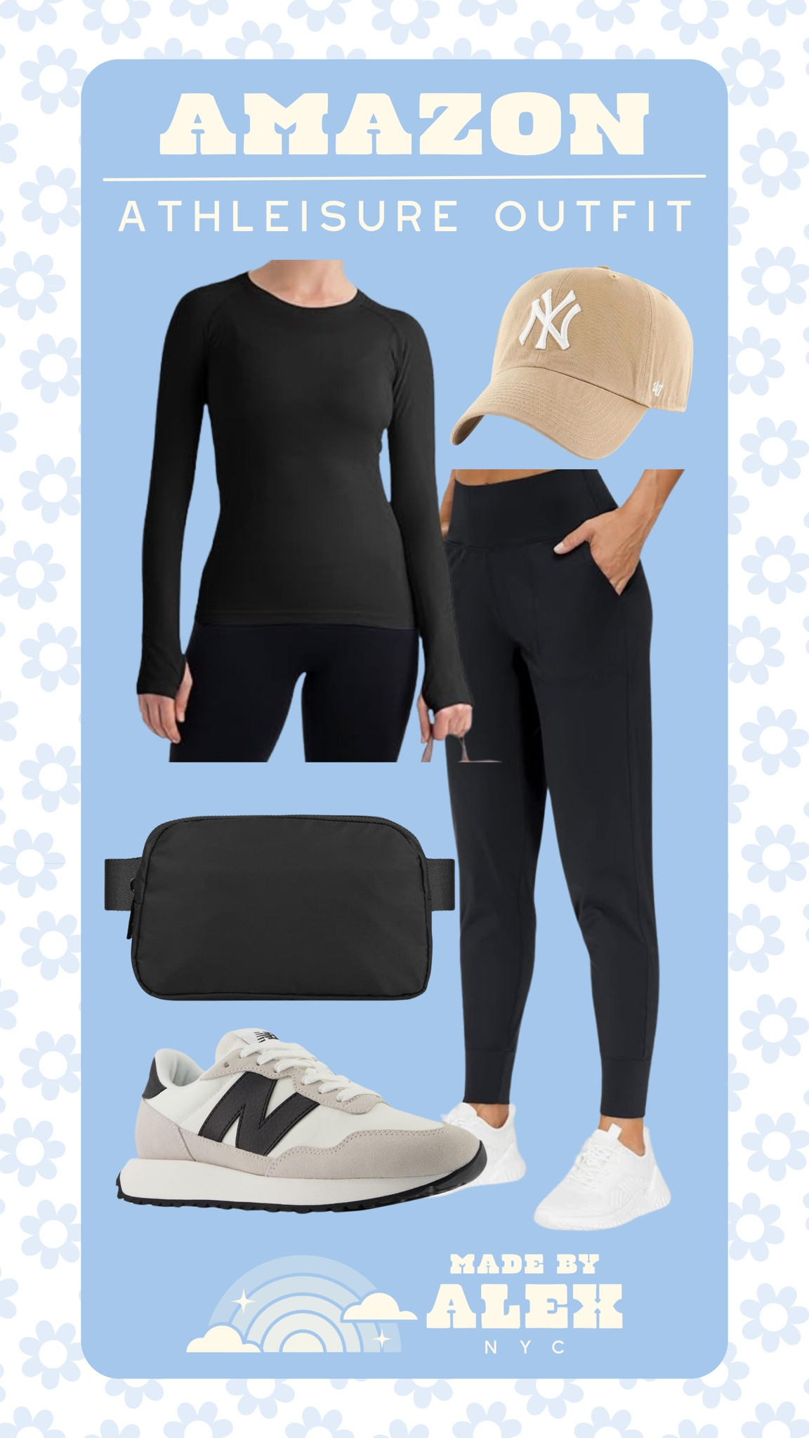 Amazon athleisure outfit! 

women’s athleisure - athleisure outfit - amazon fashion - joggers - workout shirt - active clothing - belt bag

#LTKStyleTip #LTKActive #LTKFitness
