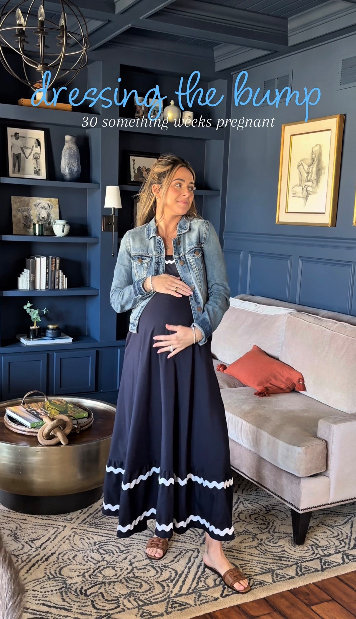 Obsessed with this dress for spring! 

Sized up to a medium for the bump 
Shoes sized up to 8.5

Amazon, Sam Edelman, sandals, denim jacket, bump style, bump outfit 

#LTKSaleAlert #LTKBump #LTKootd