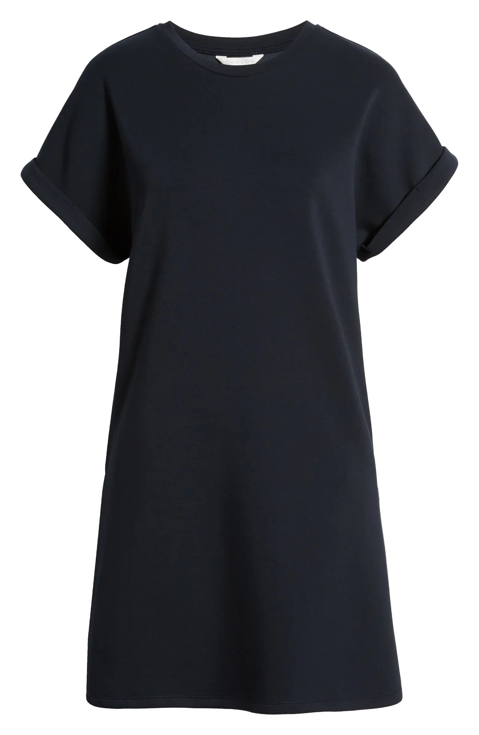 Caslon® Cuffed T-Shirt Dress | Nordstrom | Nordstrom