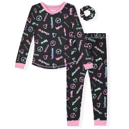 Sleep On It Girls 2-Piece Super Soft Jersey Long Sleeve Snug-Fit Pajama Set - Toddler Pajamas to ... | Target