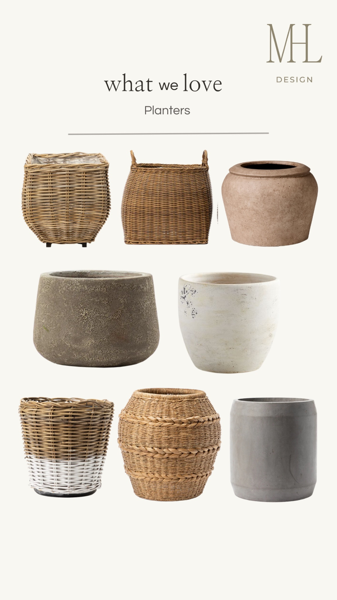 Planters indoor and outdoor 

#LTKSeasonal #LTKunder100 #LTKunder50