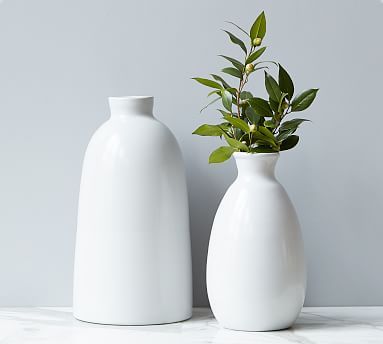 Artisanal Ceramic Vases - Stone | Pottery Barn (US)