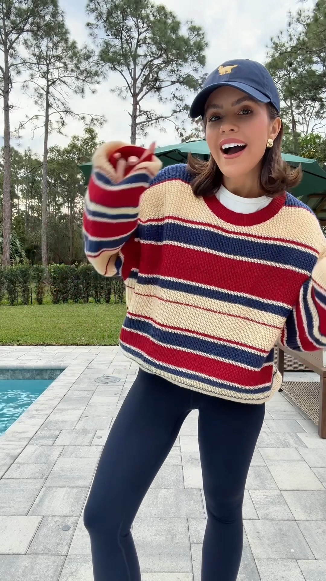 Outfit of the day 
Sized up to a medium in a sweater T-shirt in a small leggings in a small shoes are true to size


@amazon 

#LTKFindsUnder50 #LTKPetite #LTKFindsUnder100