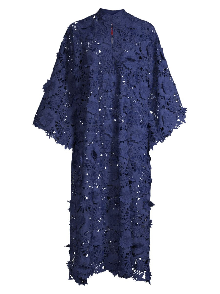 Floral Lace Caftan | Saks Fifth Avenue
