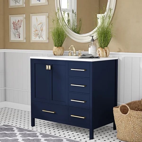Broadview 36" Single Bathroom Vanity Set | Wayfair North America