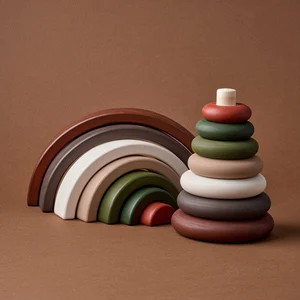 1 Year Old Boy Girl Gift Montessori Toys Baby Wooden Rainbow | Etsy | Etsy (US)