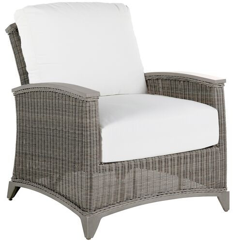 Astoria Outdoor Woven Wicker Lounge Chair | One Kings Lane