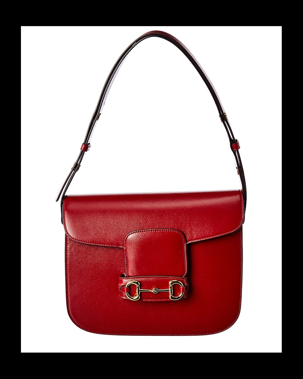 Horsebit 1955 Leather Shoulder Bag | Gilt & Gilt City