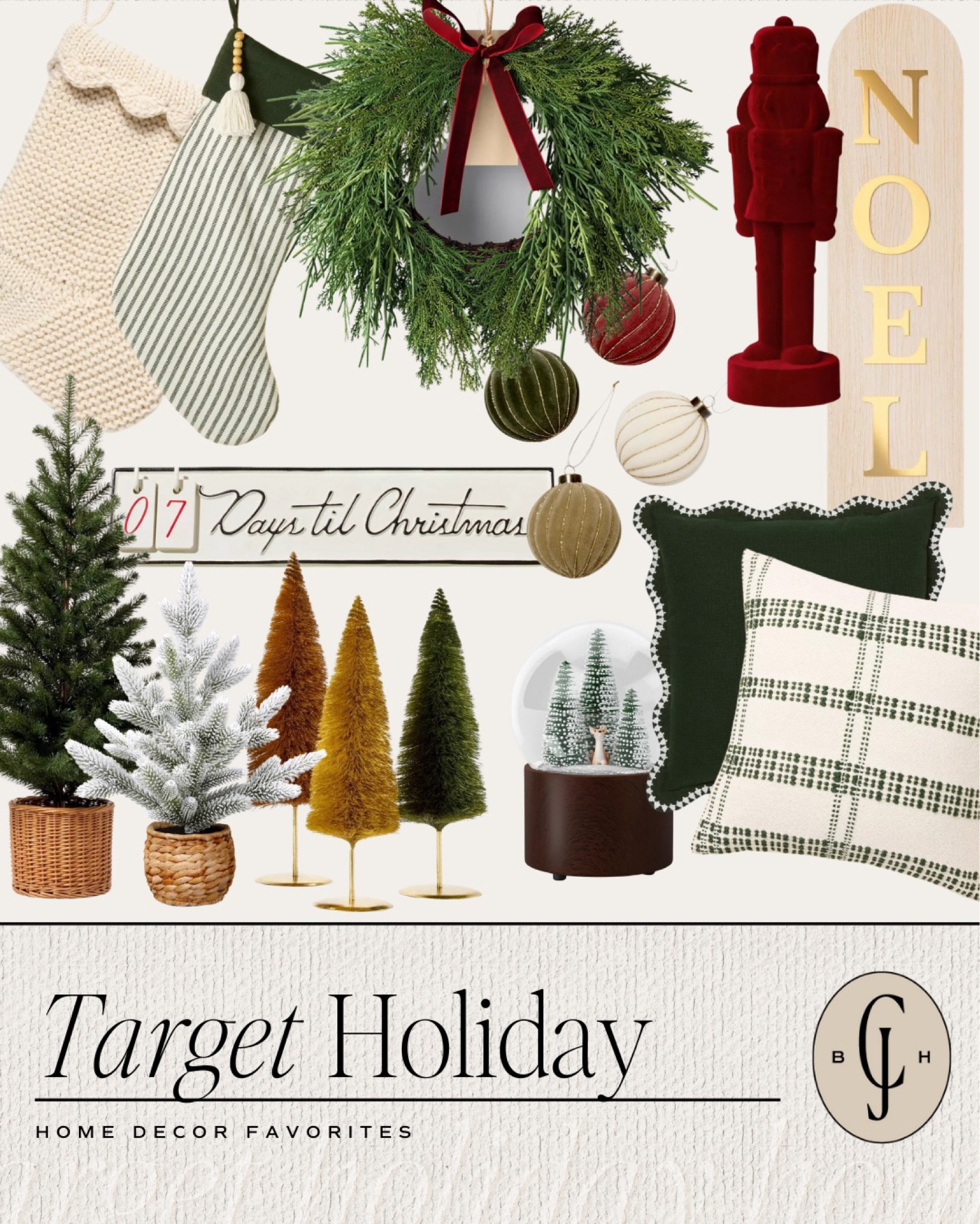 Classic and chic holiday decor from @target

#LTKSeasonal #LTKHome #LTKHoliday