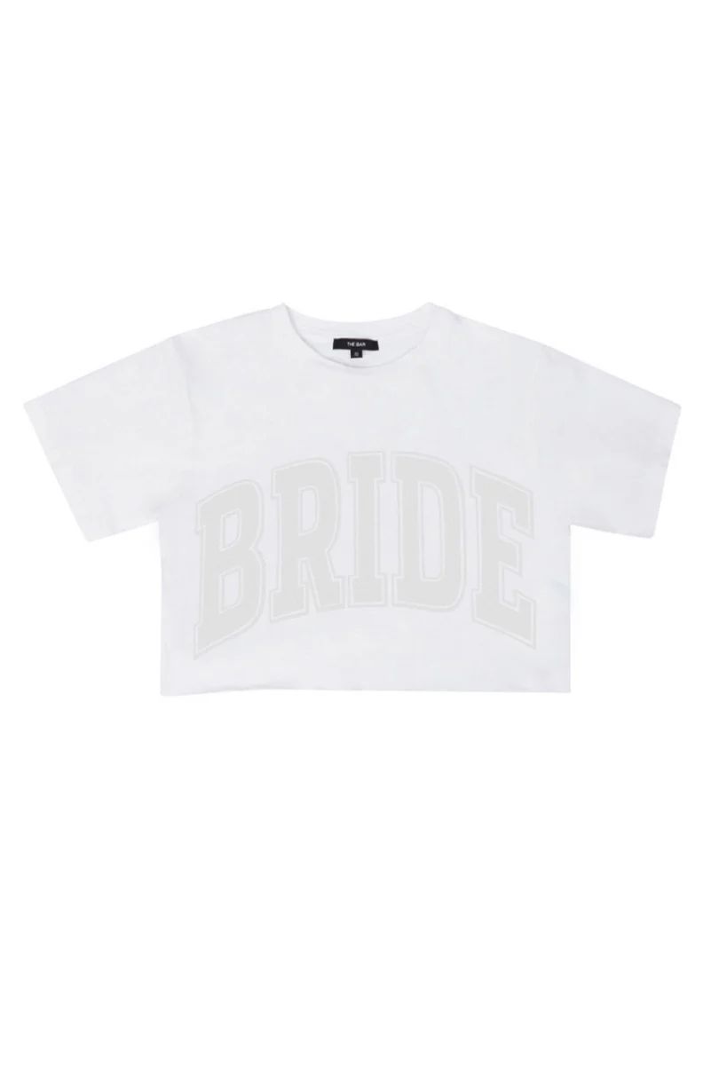 BRIDE COTTON TEE WHITE | The Bar