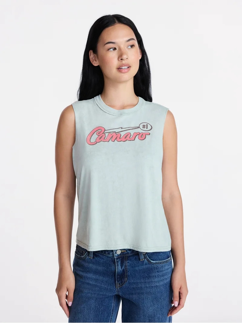 Chevrolet Camaro Women's Graphic Muscle Tank Top, Sizes XXS-XXL | Walmart (US)