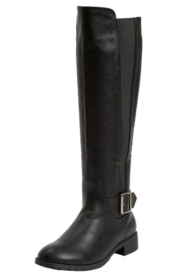 The Milan Tall Wide Calf Boot By Comfortview | Avenue