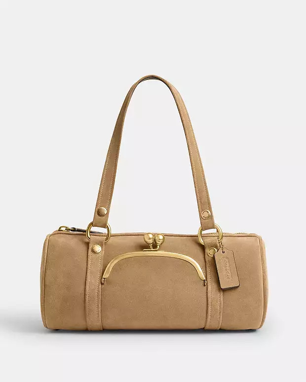 Kisslock Barrel Bag | Coach (US)