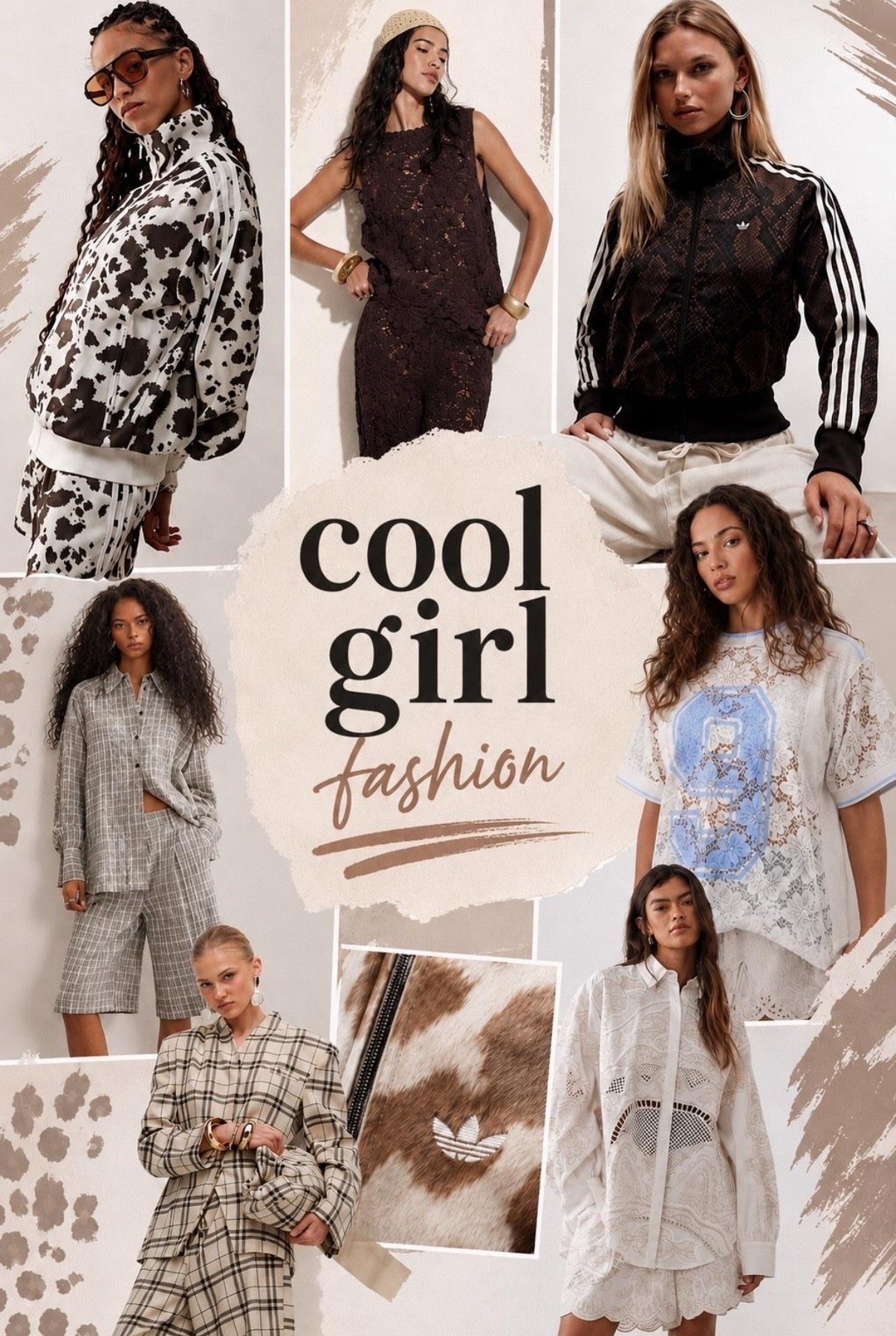 ASOS makes returns so easy so
That’s literally how my go to place for everything cool girl!



Cool girl fashion
#coolgirl #neutralfashion #genz #animalprint #lace #adidas