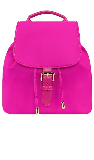 Mini Drawstring Backpack in Fuchsia | Revolve Clothing (Global)