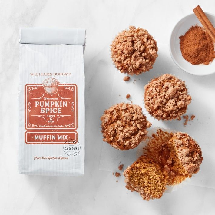 Williams Sonoma Muffin Mix, Pumpkin Spice | Williams-Sonoma