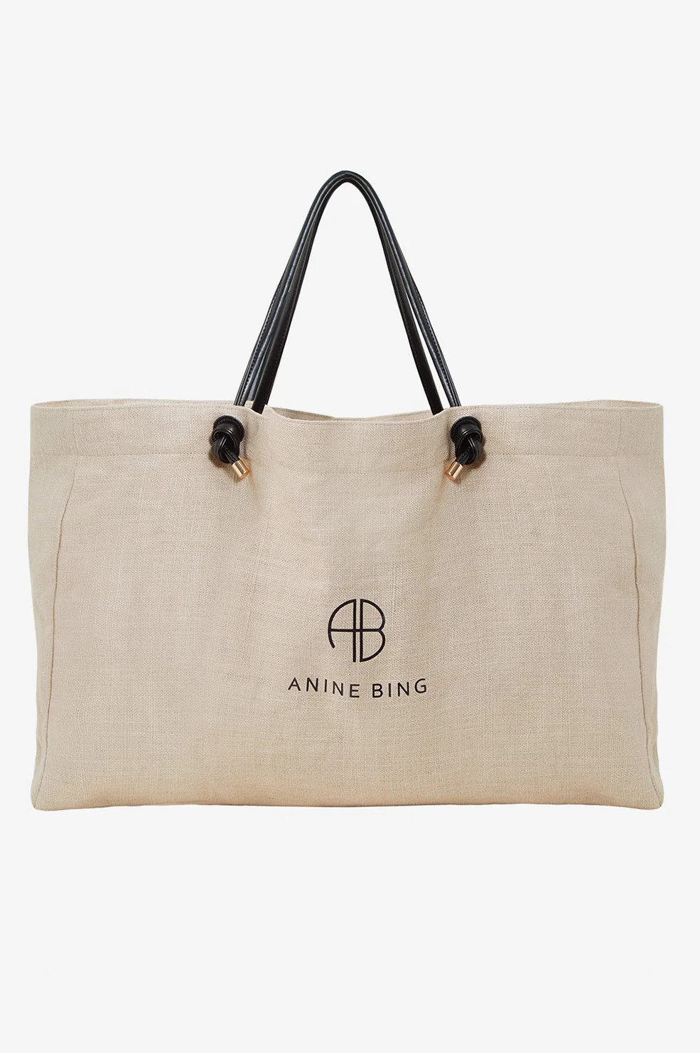 Large Saffron Tote - Brown | Anine Bing