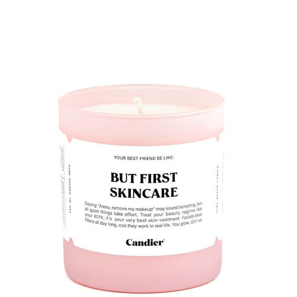 Candier But First Skincare Candle 255g | Skinstore