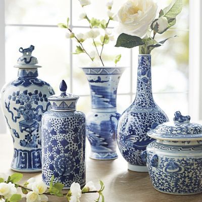 Blue Ming Small Ceramic Collection | Frontgate | Frontgate