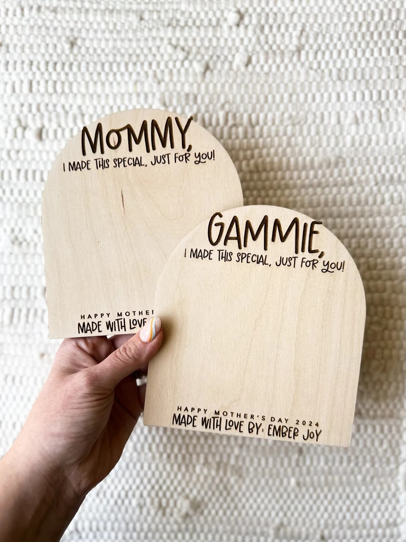Mothers Day DIY Sign | Mother's Day Drawing Gift | Mother's Day Card From Kids | Gift for Mom | G... | Etsy (US)