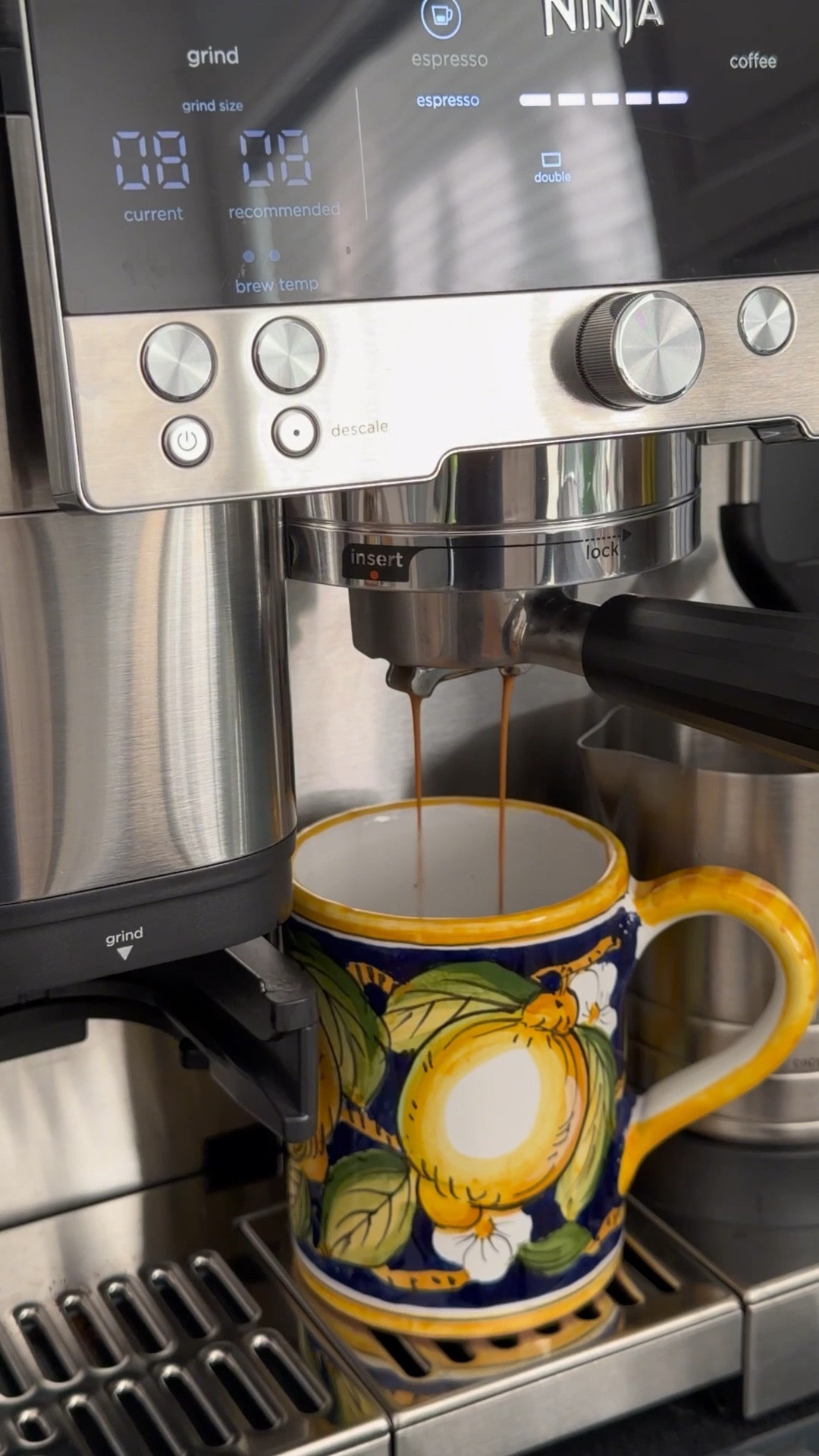 Every single morning.
 I’ve had this espresso machine for over a year and still use it daily — definitely not going anywhere.
 
🏠 I share real-life decor, home finds, and organization for spaces that are pretty, not perfect. 💫

#LTKHome #LTKdayinmylife