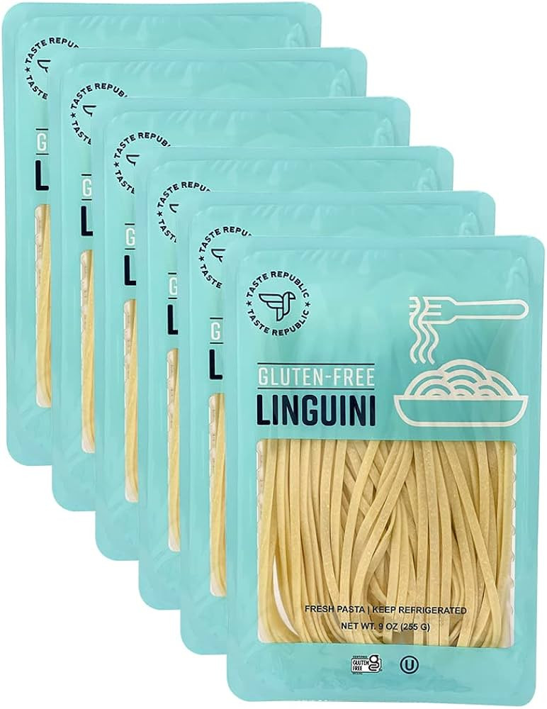Gluten-Free Pasta, Linguini, Fresh Brown Rice Noodles Cook in Just 3 Minutes by Taste Republic, F... | Amazon (US)