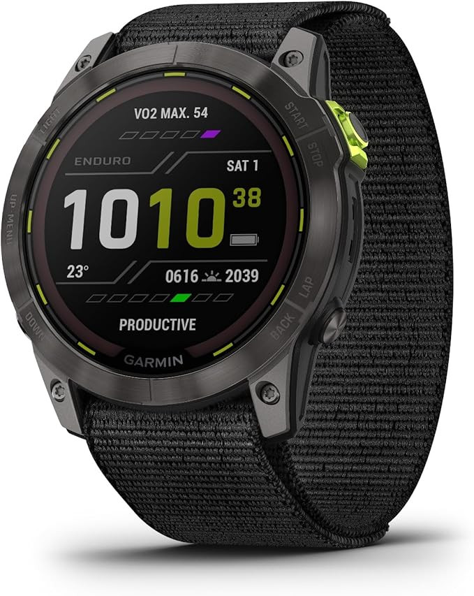 Garmin Enduro™ 2 (MPX) Ultraperformance Watch, Comes with Nylon and Silicone Band, Long-Lasting... | Amazon (US)