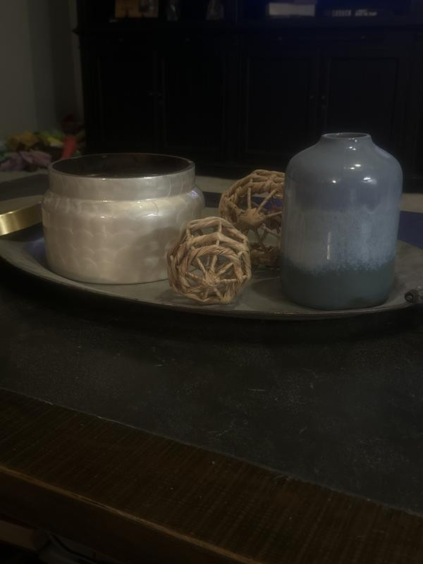 Capri Blue Volcano Capiz Jar Candle​ | Anthropologie (US)