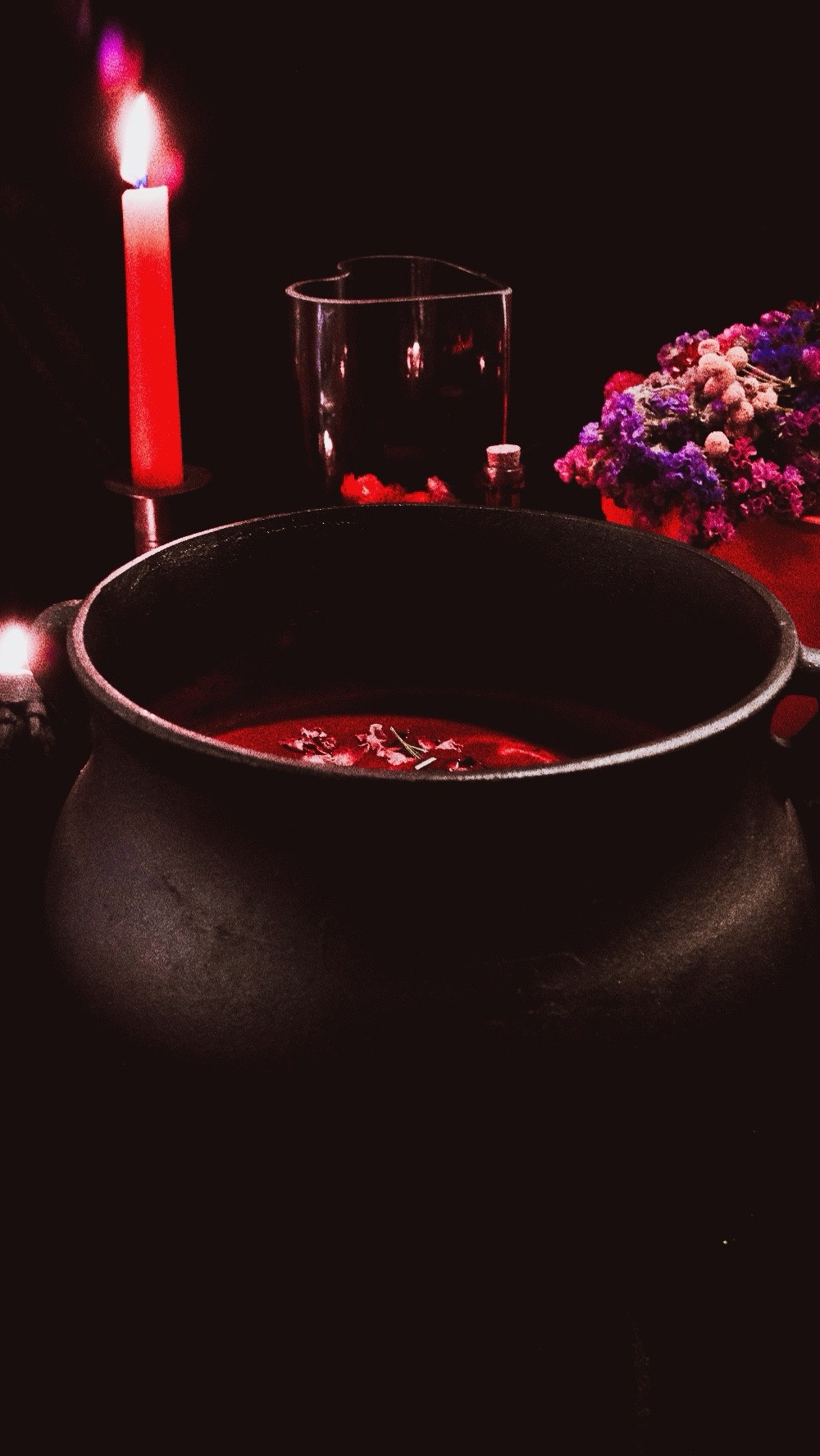 Shop the cauldron here!
Will this soup make him fall in love or put him in a grave?


Ingredients:
	•	2 medium beets, roasted
	•	1 small white onion, diced
	•	2 cloves garlic, minced
	•	3 cups vegetable broth
	•	1 cup coconut milk 
	•	1 tbsp olive oil
	•	1 tsp fresh ginger, grated 
	•	½ tsp ground cumin 
	•	Salt & pepper to taste
	•	Optional Garnishes:
	•	Heart-shaped coconut cream drizzle
	•	Pomegranate seeds 
	•	Edible flowers 
	

Instructions:
	1.	Roast the Beets: Wrap beets in foil and bake at 400°F for about 40 minutes until soft. Let cool, then peel and chop.
	2.	Sauté the Aromatics: In a pot, heat olive oil over medium heat. Sauté onion until translucent, then add garlic, ginger, and cumin.
	3.	Simmer: Add chopped beets and vegetable broth. Simmer for 10 minutes.
	4.	Blend Until Silky: Use a blender to make it smooth. Stir in coconut milk and simmer for 5 more minutes.
	5.	Create a Heart Design:
	6.	Garnish & Serve: Sprinkle with pomegranate seeds and edible flowers.

*this recipe is not witch craft just inspired by the Love Witch film :)

#LoveWitchSoup #ValentinesDay #SpookyValentine #GothValentine #WitchyVibes #SoupSeason #HomemadeGoodness #valloween #HeartBeetSoup #spookyszn #RomanticDinner #FoodieFavorites #spookyseason  #ValentinesDinner #LovePotion #EnchantingEats #SpookySupper #GothicGourmet

#LTKSaleAlert #LTKSeasonal #LTKMostLoved