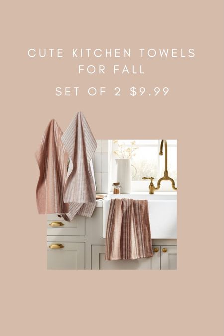 Cute kitchen towels for Fall. Hearth & Hand with Magnolia. 

#LTKSeasonal #LTKhome