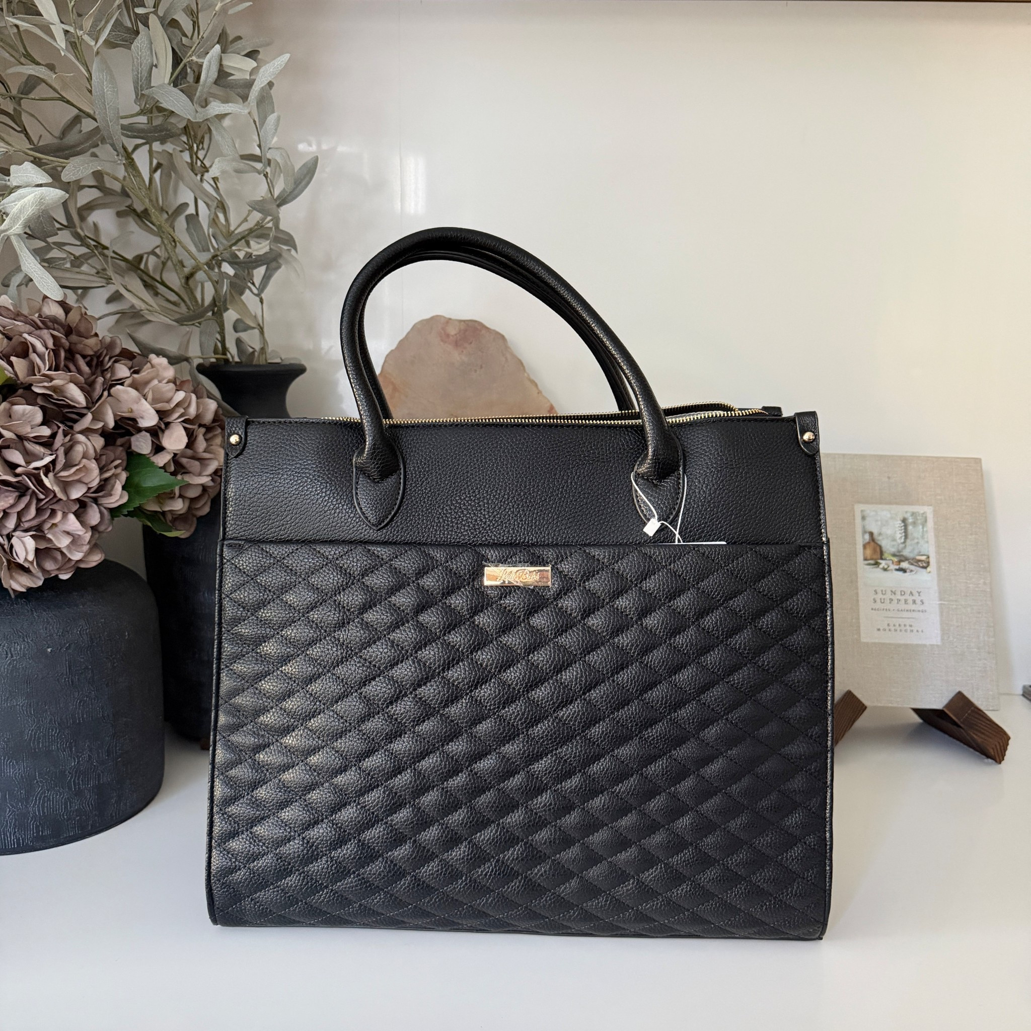 Luli Bebe CLASSIC TOTE BAG | EBONY BLACK