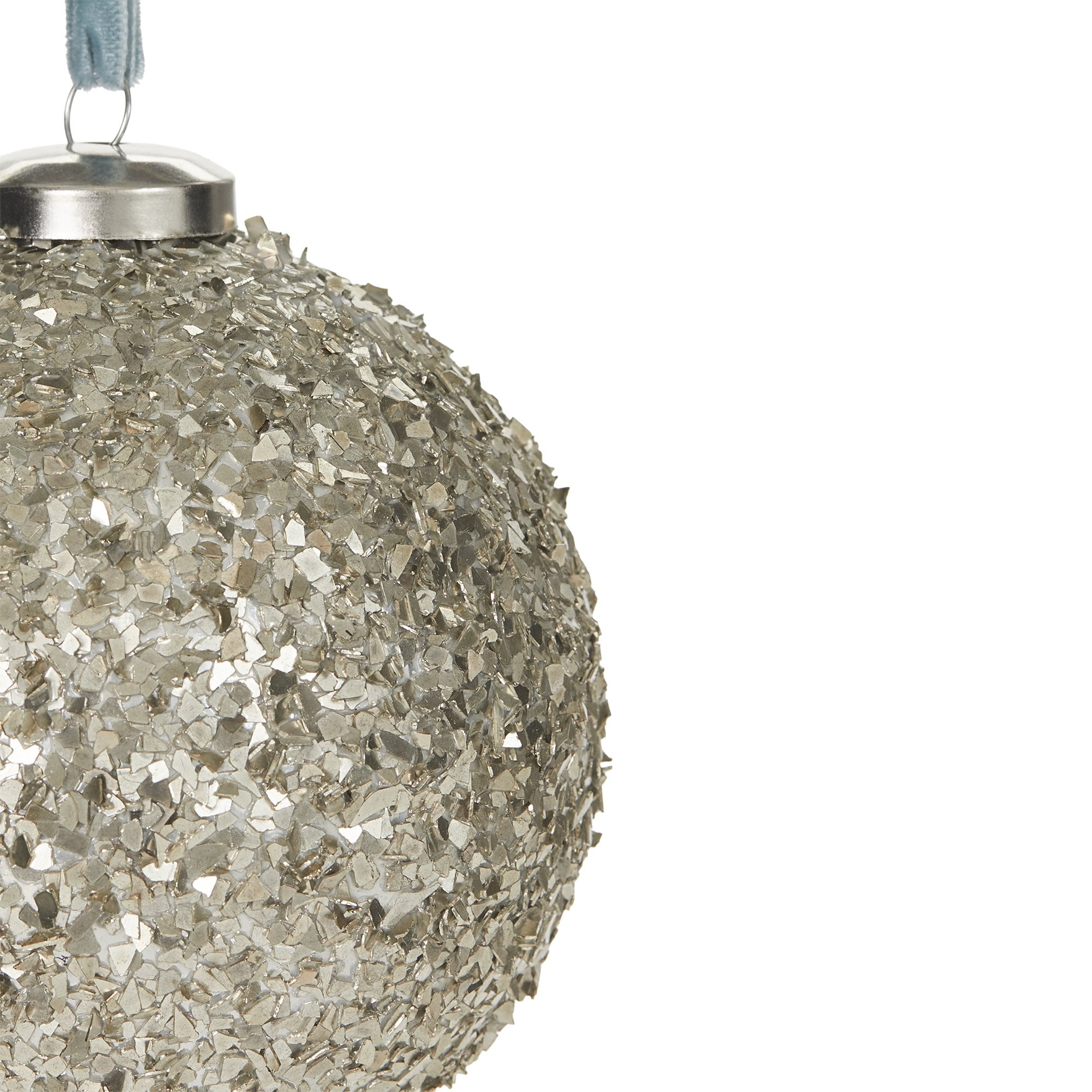 Fraiche Textured Mirror Ornaments 4-Pack | Walmart (CA)