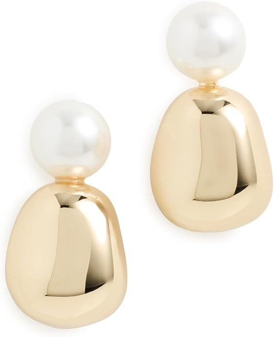 Lele Sadoughi Women's Pebble Stud Earrings | Amazon (US)