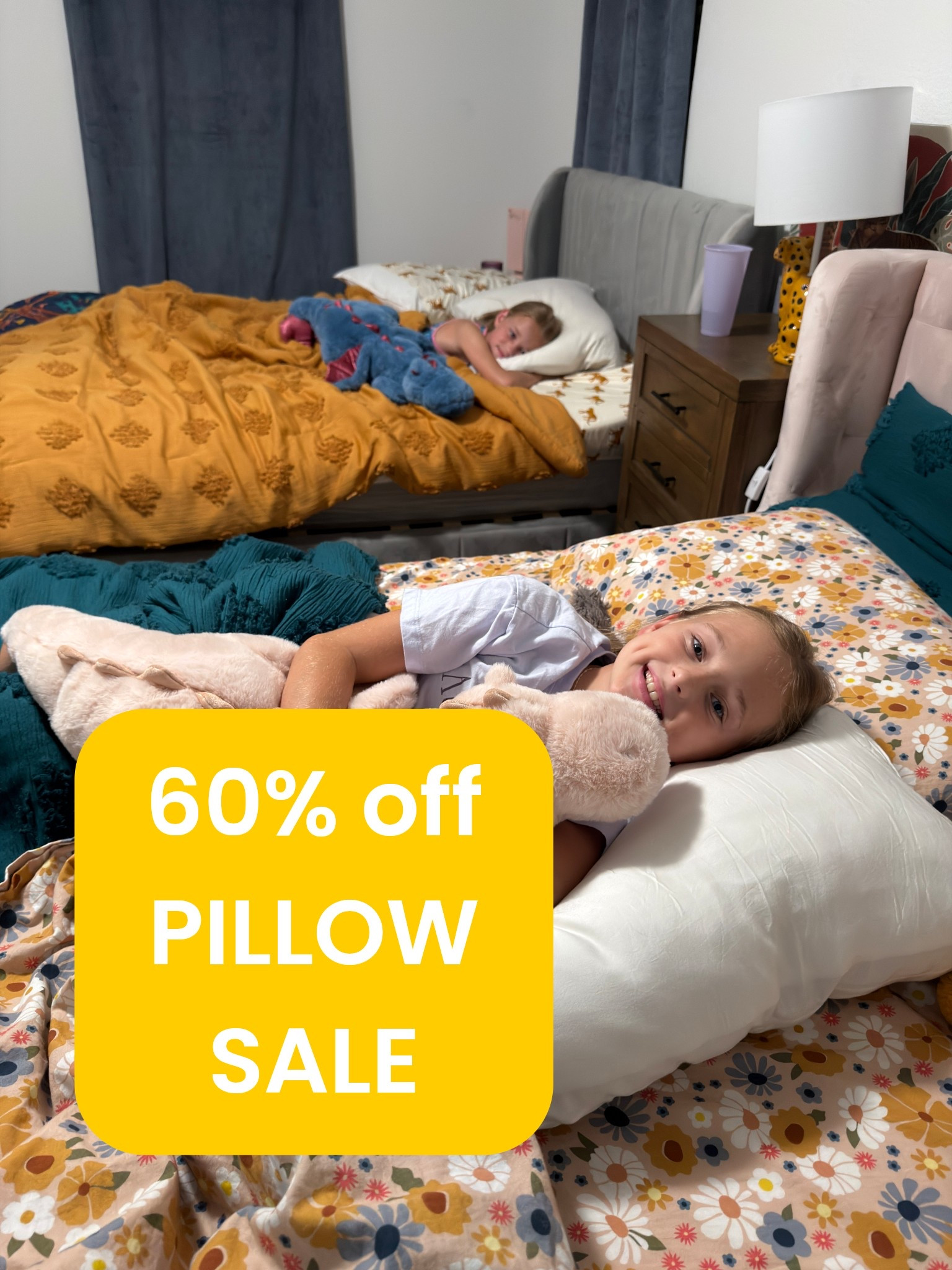 Found 2 little ladies snatching my FAV PILLOWS! 60% off right now!!  
SNAG ONE, or five 🤣
