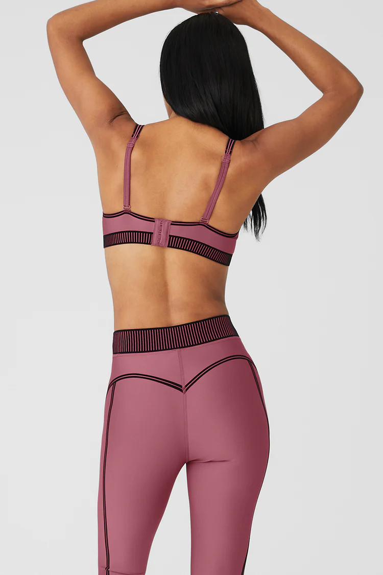 Airlift Line Up Bra - Cherry Cola | Alo Yoga (US)