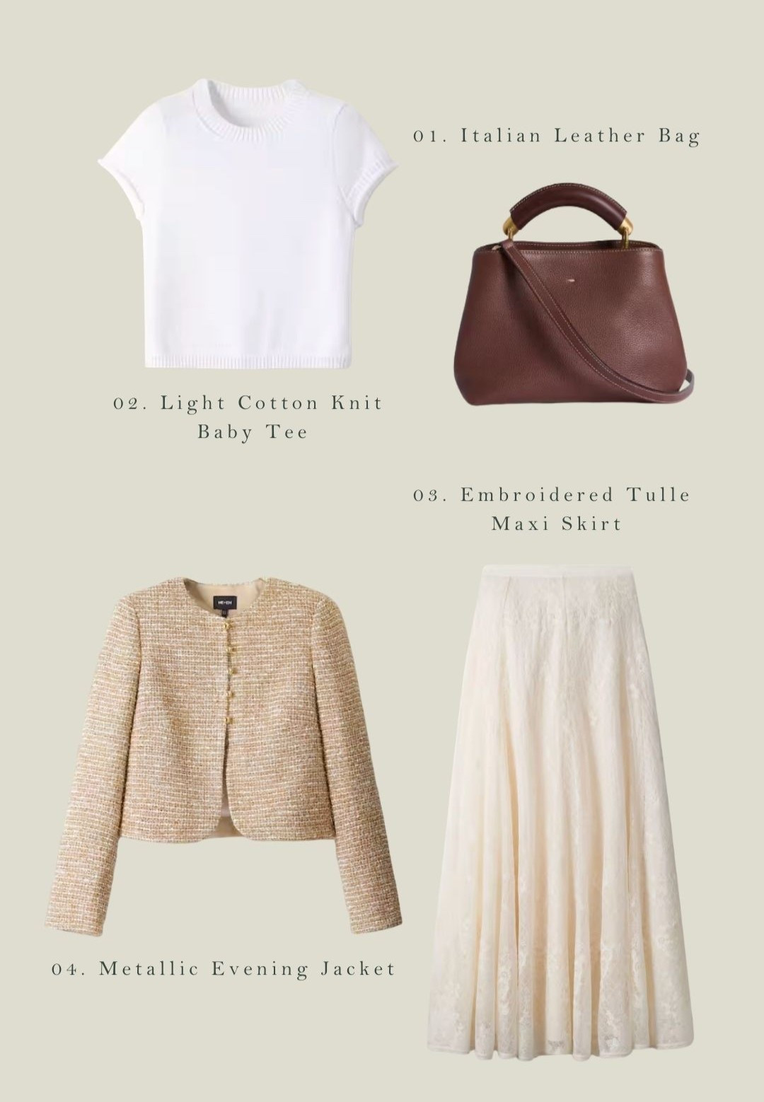 My highstreet withlist from Me+Em. Maxi skirt, tweed jacket, tan bag and knitted tee. Spring wardrobe essentials, feminine style.

#LTKSeasonal #LTKootd #LTKgrwm