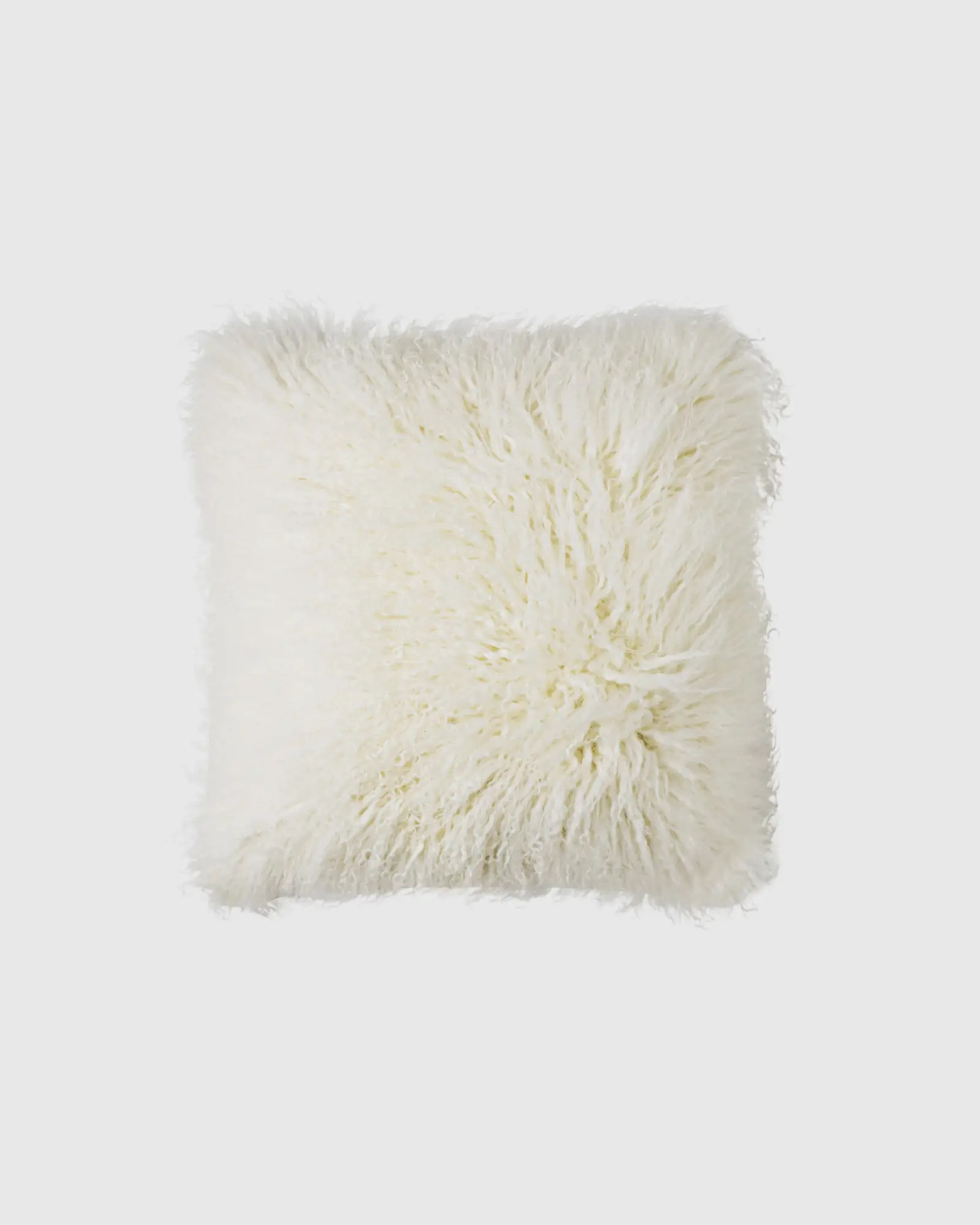 Luxe Mongolian Lamb Pillow Cover | Quince