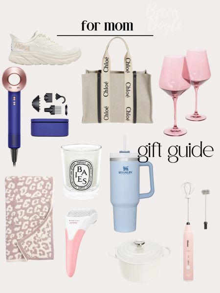 For mom gift guide , Stanley cup , designer bag , wine glasses, facial roller , barefoot dreams , candle , dyson hair dryer , hoka sneaker , milk frother , gifts for her 

#LTKCyberweek #LTKHoliday #LTKGiftGuide