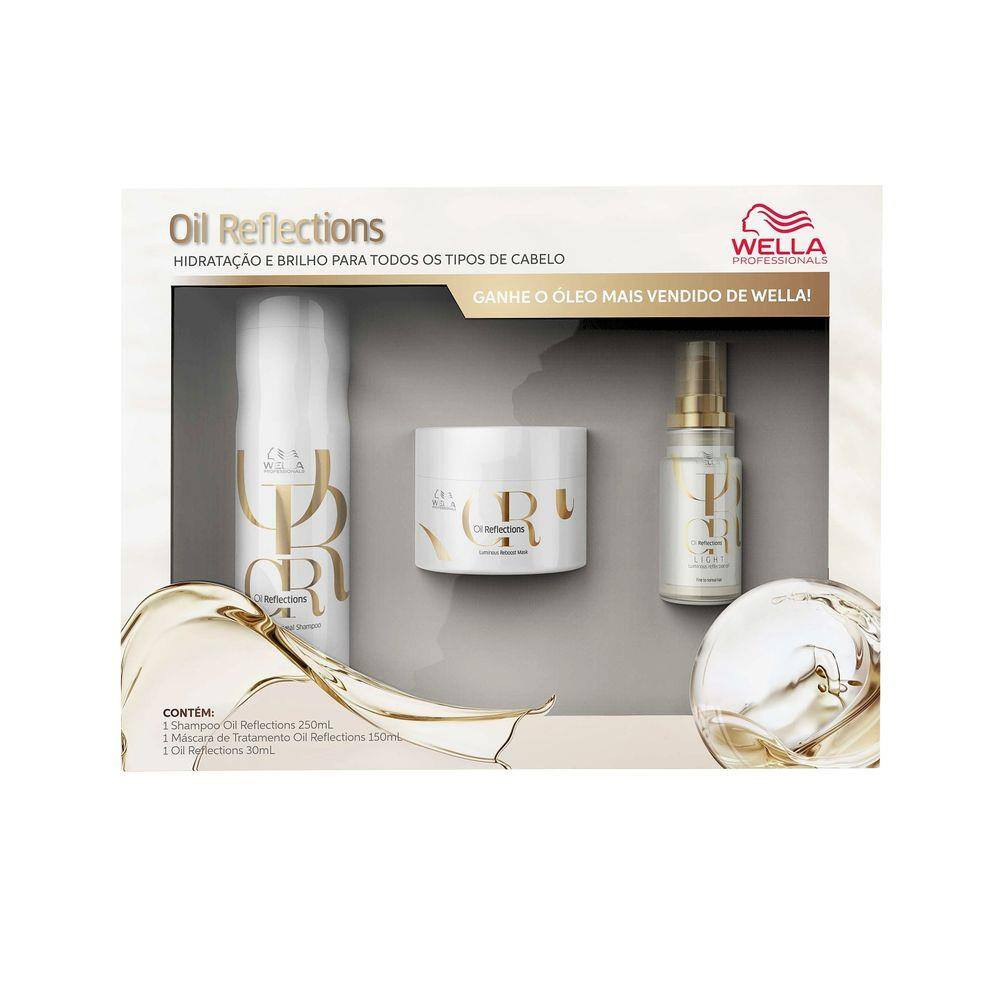 Kit Wella Professionals Oil Reflections Power Trio (3 Produtos) | Casas Bahia (BR)