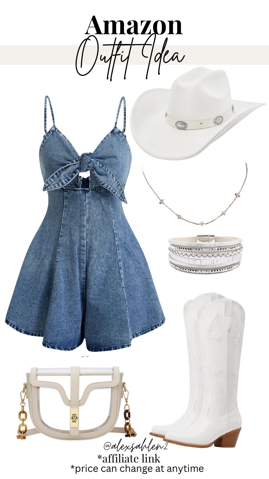Country concert outfit idea! 🤠