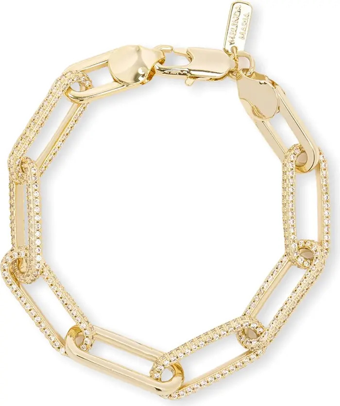Melinda Maria Carrie Pavé Chain Link Bracelet | Nordstrom | Nordstrom