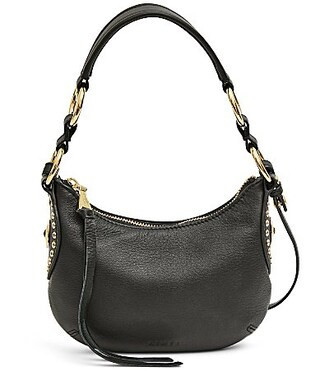 AIMEE Roma Mini Leather Crossbody Bag - Black | Dillard's