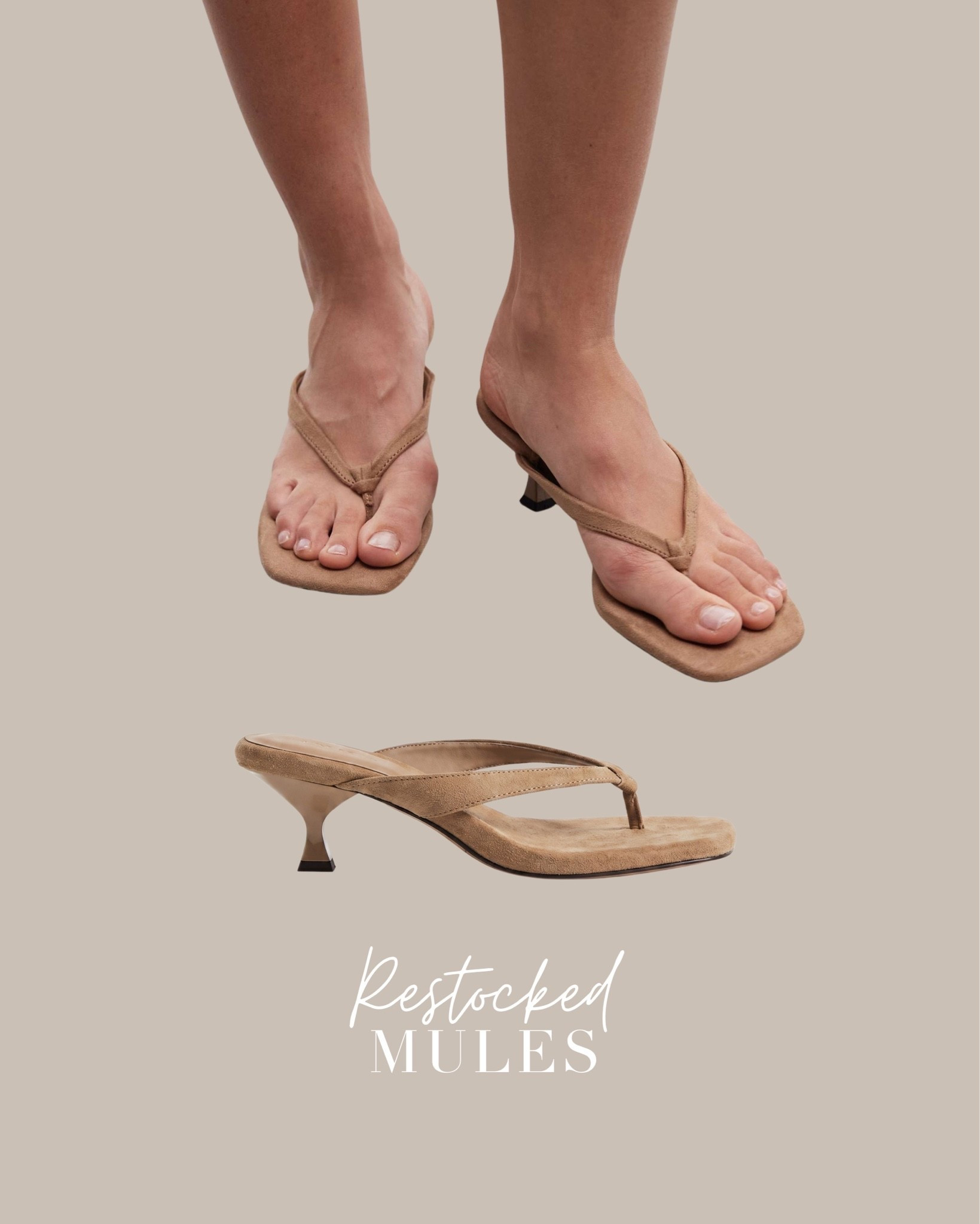Restocked suedette heels🤎

#LTKsummer #LTKuk #LTKeurope