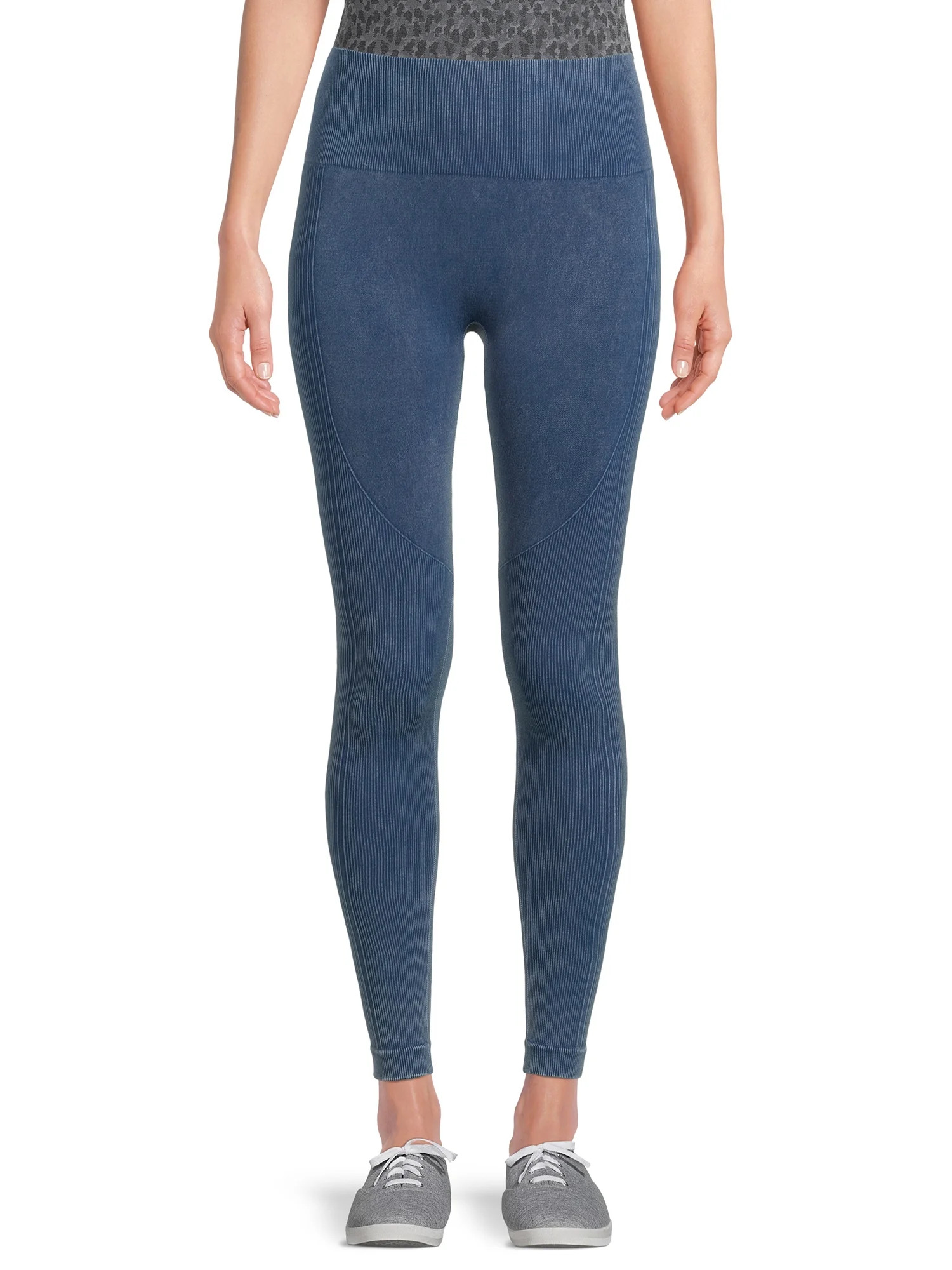 Avia Women’s Recycled Blend High Rise Seamless Leggings - Walmart.com | Walmart (US)