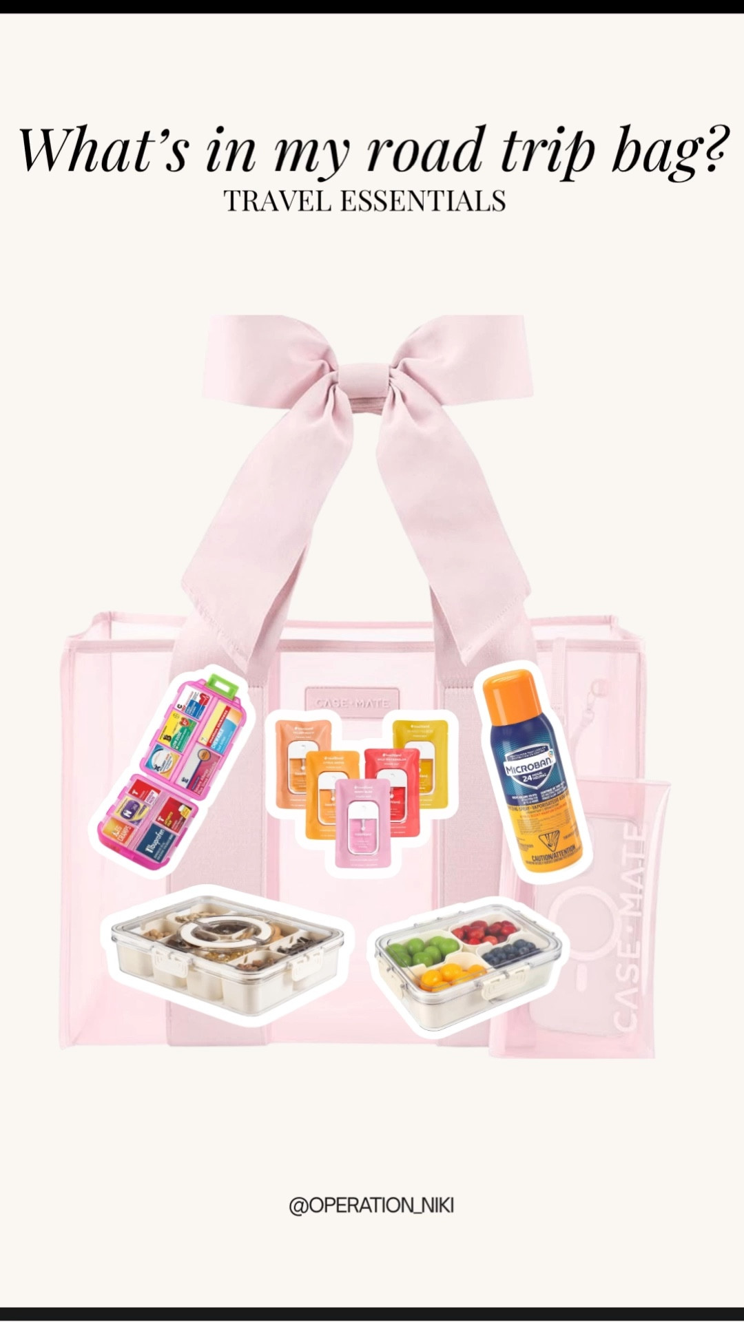 Road-trip must-haves packed and ready to go 🚗💨 Follow for more @OPERATION_NIKI on IG, TikTok, & Facebook 💛 #roadtripessentials #travelmusthaves #amazonfinds #cozyaesthetic #travelbags #roadtripready #travelorganization #amazonfavorites

#LTKHome #LTKFindsUnder50 #LTKFindsUnder100
