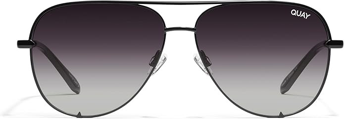 QUAY Polarized Unisex Aviator Sunglasses, UV Protection, Oversized Fashion Accessories for On The... | Amazon (US)