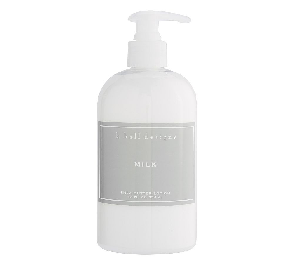 K. Hall Milk Shea Butter Lotion Pump | Pottery Barn (US)