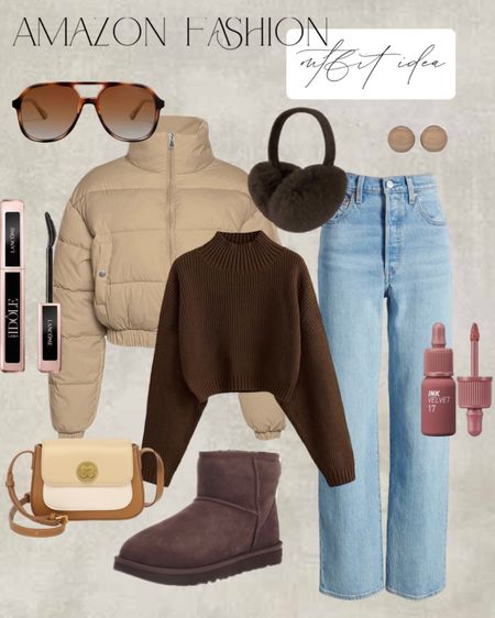 Casual amazon winter outfit idea! #Founditonamazon #amazonfashion #inspire Amazon fashion outfit inspiration 

#LTKfindsunder50 #LTKfindsunder100 #LTKstyletip