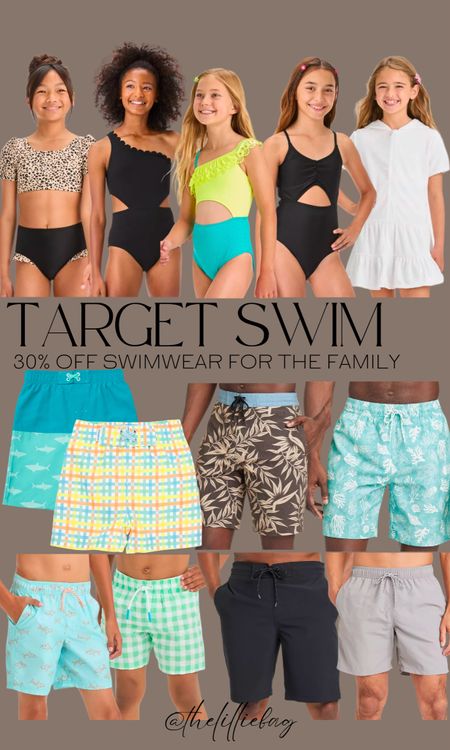 Target swim 30% off for the entire family! Ends today! 

Swimsuit. Family swim. Vacation outfit. Resort wear. Kids. Men’s.

#LTKfamily #LTKswim #LTKsalealert