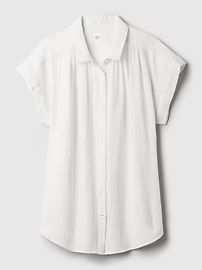 Crinkle Gauze Shirt | Gap (US)